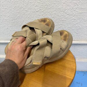 Vagabond Shoemakers Womens Essy Sandals Sand Beige Slingback